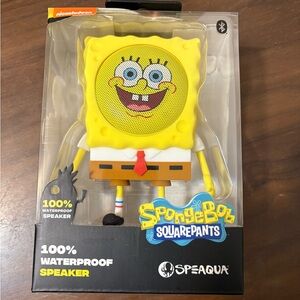 Nickelodeon SpongeBob Yellow Waterproof Speaker
